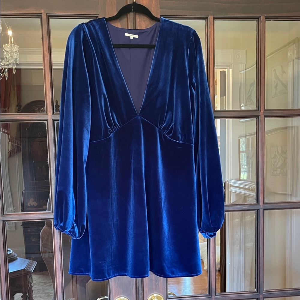 Tularosa Royal Blue Dress, holiday, extra large